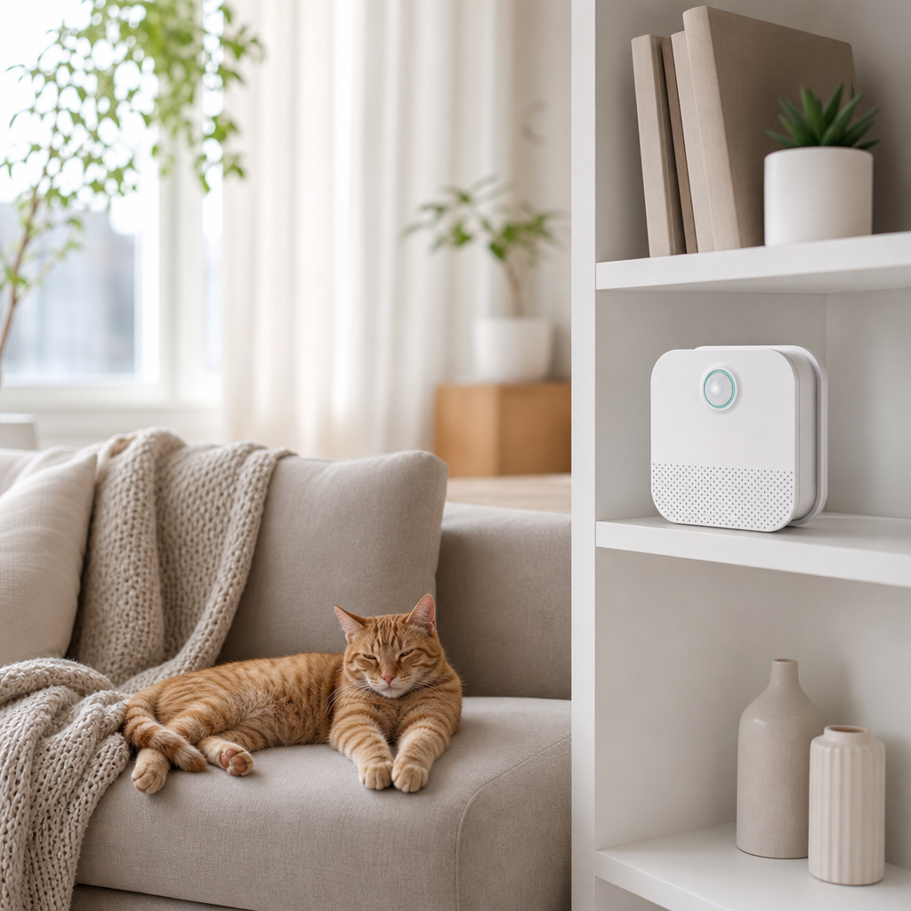 Smart Pet Odor Purifier for Cats & Dogs