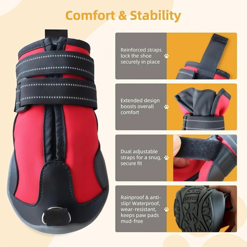 GrowPets PawGuard Pet Boots
