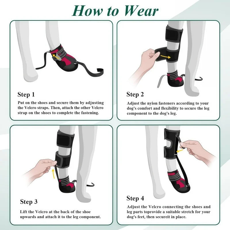 GrowPets PawGuard Pet Boots