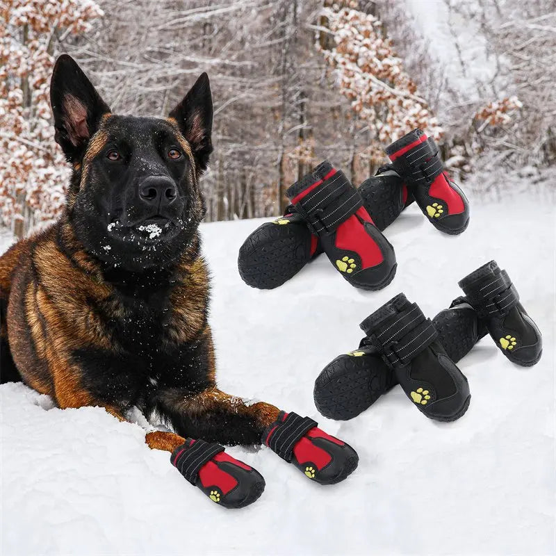 GrowPets Waterproof Snow Dog Boots