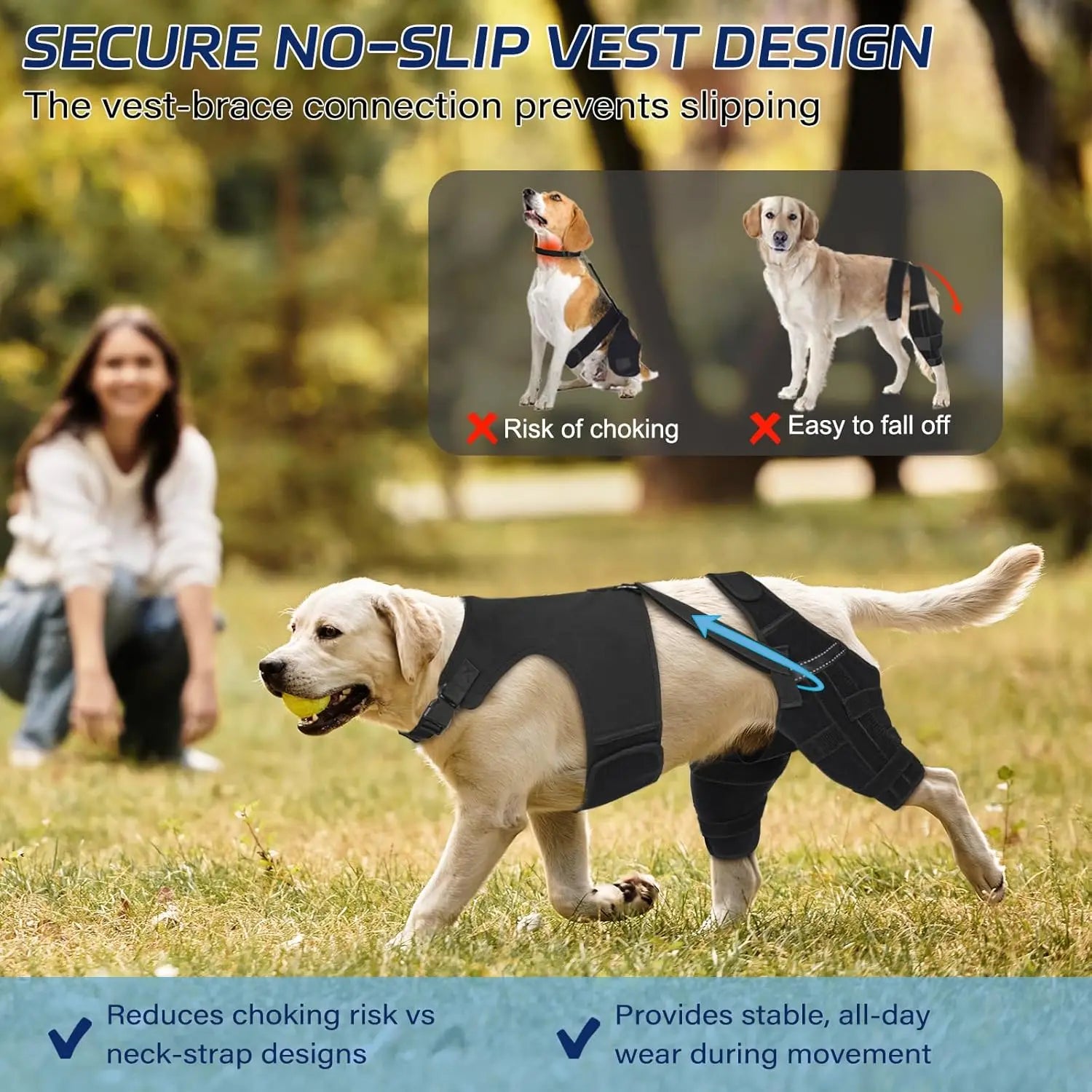 GrowPets Dog Knee Support Brace
