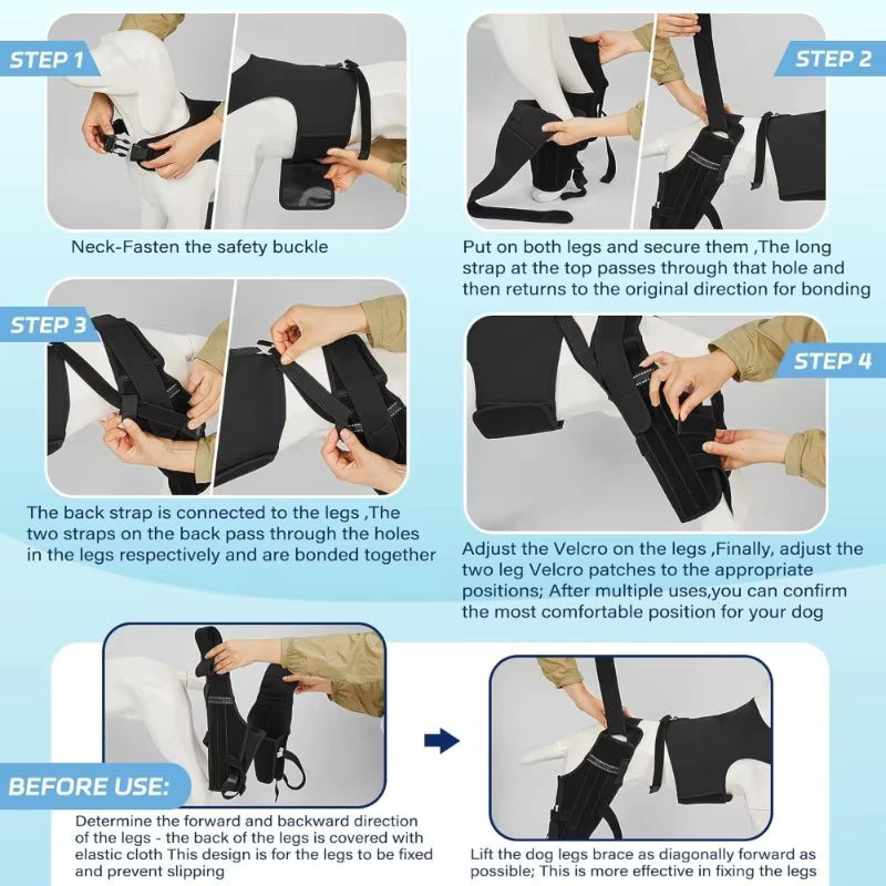 GrowPets Dog Knee Support Brace