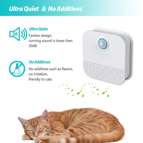 Smart Pet Odor Purifier for Cats & Dogs