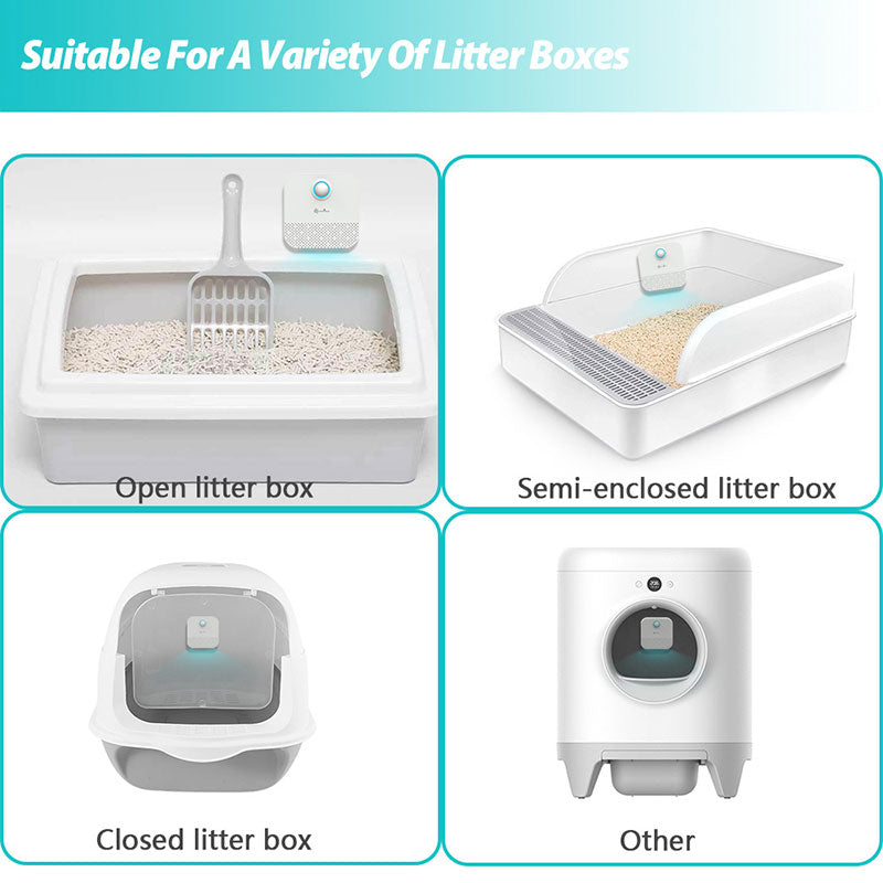 Smart Pet Odor Purifier for Cats & Dogs