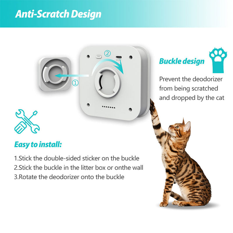 Smart Pet Odor Purifier for Cats & Dogs